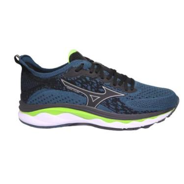 Imagem de Tenis mizuno masculino wave fujin azul petroleo, 41
