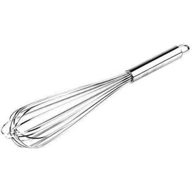 Imagem de Batedor de Ovos em Aço Inox 40cm Profissional Fue - Etilux, Inox, 1