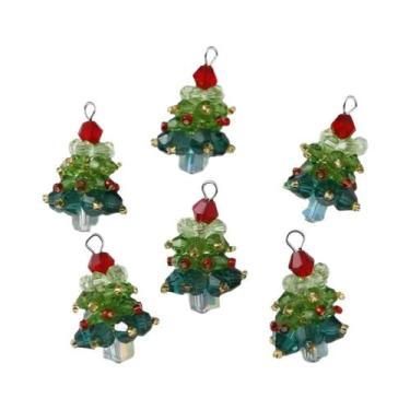 Imagem de Conjunto De Pingentes De Natal De Inverno Para Árvore De Natal, 6 Peça