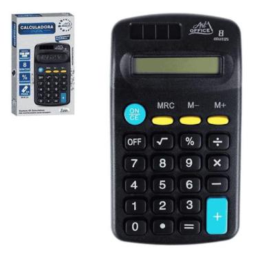 Imagem de Calculadora De Bolso Digital Portátil 8 Dígitos - Art office