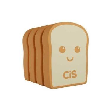 Imagem de Borracha escolar Toast com 4 unidades 5.7331 - Cis