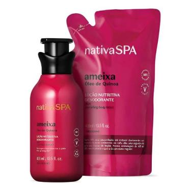 Imagem de Pack Loção Corporal Nativa Spa Ameixa Com Refil De 400ml