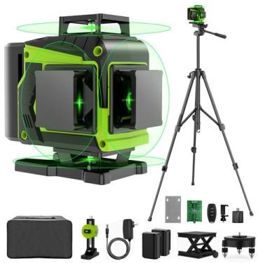 Imagem de Nível Laser ENRIPRT 16 Linhas 360 Verde com Tripé