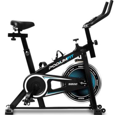 Imagem de Bicicleta Ergométrica Spinning 100KG Inércia 6KG Silenciosa PodiumFit 