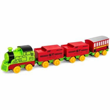 Imagem de Trem Locomotiva Com Trilhos - Toys & Toys