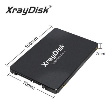Imagem de Ssd Xraydisk 480gb sata 3 2.5 Memoria Para Notebook, pc e Consoles / Leitura (max): 550 MB/s; Gravação (max): 500 MB/s