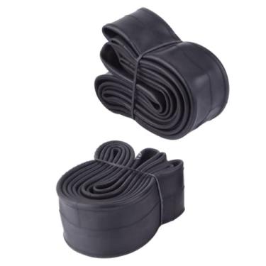Imagem de Pneus de tubo interno, pneus de tubo interno à prova de vazamento práticos leves para ciclismo(20 * 1,75/2,12 boca alongada)