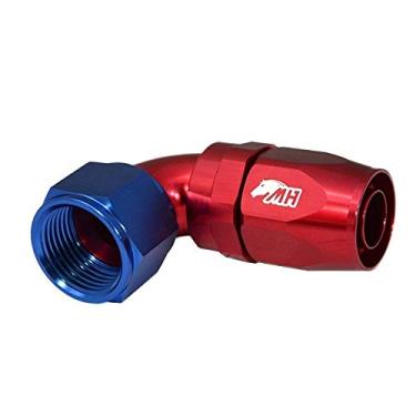 Imagem de Conexão 12AN / AN12 Curva 90° graus para Mangueira Aeroquip - American (Azul e Vermelha)