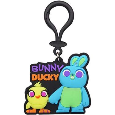 Imagem de Toy Story Bunny & Ducky Soft Touch PVC ID Tag Bag Clip
