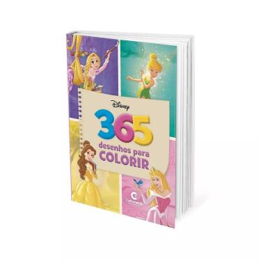 Imagem de Livro 365 Desenhos Para Colorir Disney Meninas