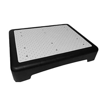 Imagem de Banqueta de portátil 440lbs capacidade antiderrapante 4 polegadas interior ao ar livre meio passo para idosos