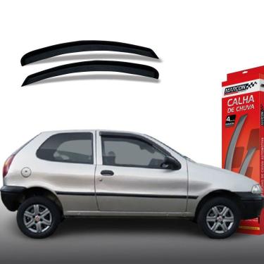 Imagem de Calha de Chuva Palio até 2011 Strada até 2020 2 Portas Fiat Marçon