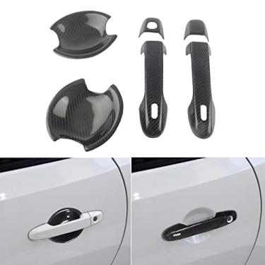 Imagem de FINMOKAL Puxador de porta e tampa de tigela de carbono para Toyota 86 Subaru BRZ Scion FR-S 2012-21