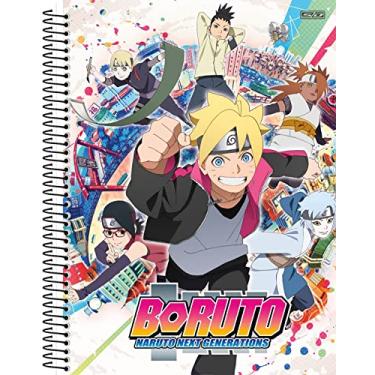 Imagem de Caderno 10 Matérias Boruto Anime Naruto Universitário
