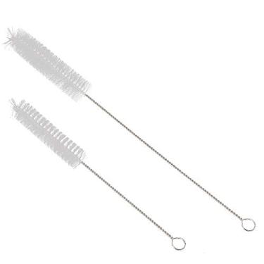 Imagem de Tubo de escova de filtro de aqu¨¢rio conjunto de escovas flex¨ªveis tubos de tanque de peixes filtros limpadores de escova de tubo para tanque de peixes cozinha dom¨¦stica