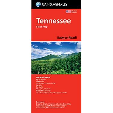 Imagem de Rand McNally Easy to Read Folded Map: Tennessee State Map