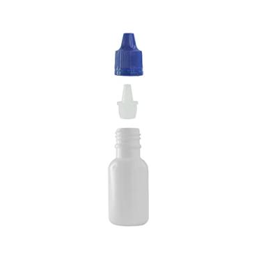 Imagem de Frasco Plástico Branco C/Conta Gotas 20ml (100 Peças) (Azul Escuro)