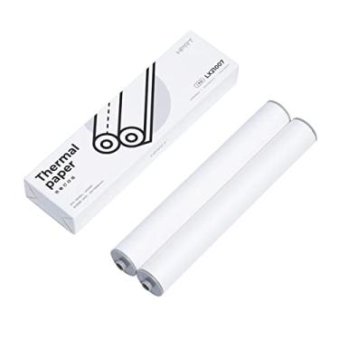 Imagem de LUGU MT810 2PCS A4 Rolo de Papel Térmico pa Impresso Térmica MT810 Sem BPA 10 Imagem Longa Du ção Perfeito pa Foto Recibo de Imagem Memo Arquivo PDF Impressão de Página da Web Foto Instantânea