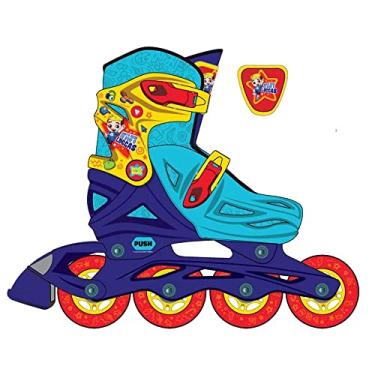Imagem de Patins Inline Ajustável 2 em 1 Tam. 31-34 Luccas Neto Multikids - BR1816