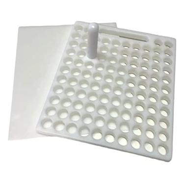 Imagem de Placa Porcionadora P/doces Brigadeiro Beijinho 18g 104 Furos