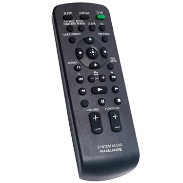 Imagem de RM-AMU009 Ajuste remoto para sistema de componentes Sony Mini Hi-Fi MHC-EC609iP CMT-CX4iP CMT-MX500i MHC-EC709iP MHC-EC909iP MHC-EC79i CMT-LX20i MHC-EC69i MHC-EC99i CMT-BX50BTi MHC-EC78Pi MHC-EC68Pi MHC-EC98Pi