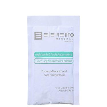 Imagem de Argila Verde c/pó de Água Marinha 30g, Elemento Mineral