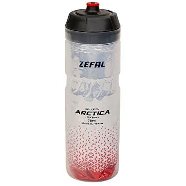 Imagem de ZEFAL Arctica – Garrafa de bicicleta 750 ml – Garrafa isolada para bicicleta – Inodora e à prova d'água – Garrafa esportiva sem BPA, vermelha