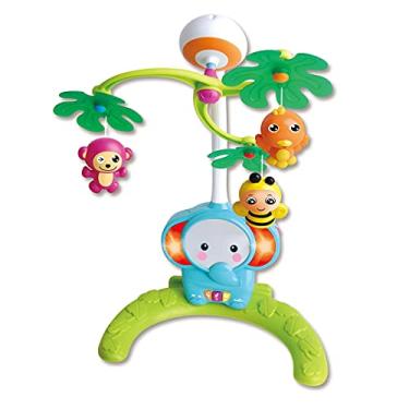 Imagem de Móbile Elefantinho Multicor Zoop Toys