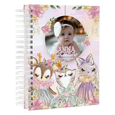 Imagem de Caderneta De Vacinação Atualizada CUTE com Foto e Nome - Menina