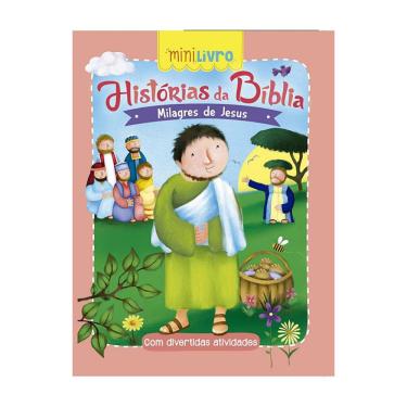 Imagem de Mini livro: Histórias da Bíblia - Milagres de Jesus