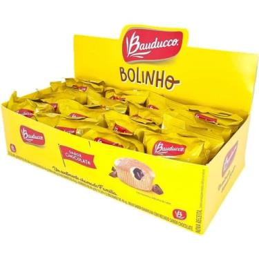 Imagem de Bolinho De Baunilha Com Recheio De Chocolate Bauducco 640g - 16 Unidadades De 40 gramas