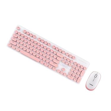 Imagem de OSALADI teclado sem fio teclados teclado de moda keboard para jogos teclado ergonômico o negócio Mouse e teclado n520