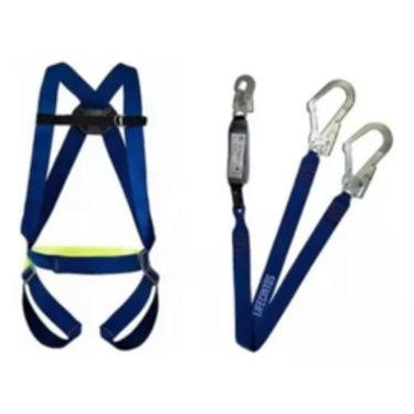 Imagem de Cinto 1 Ponto E Talabarte Com Abs Y Altura Segurança Epi