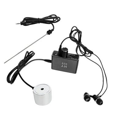 Imagem de Sensor detector de vazamento de tubo de água Kit de testador de monitor de vazamento de tubo de tubo de água com sondas duplas Fone de ouvido Kit de acessórios localizador de encanamento de água de