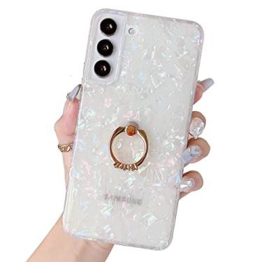 Imagem de Jmltech Capa protetora fina de silicone para Samsung Galaxy S22 com estampa de animal de leopardo para mulheres e meninas, capa de telefone fofa para Samsung Galaxy S22 (multicolorida)