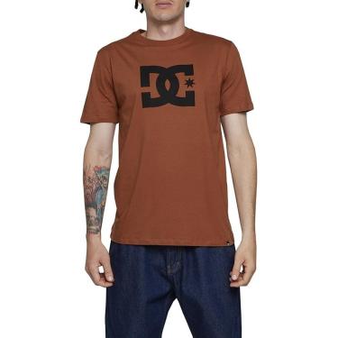 Imagem de Camiseta DC Shoes DC Star Color WT24 Masculina Marrom