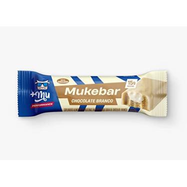 Imagem de +Mu Barra Proteina Mukebar Sabor Chocolate Branco - 60g