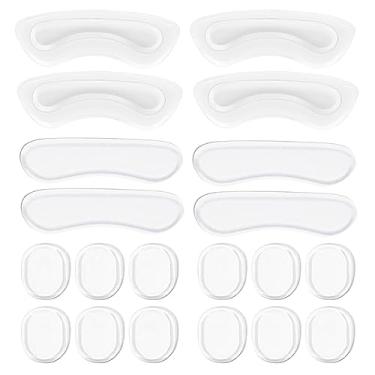 Imagem de Aderência no calcanhar, inserções de sapatos para mulheres homens, 20pcs, Clear Heel Grips, 20PCS, Heel Cushion Inserts