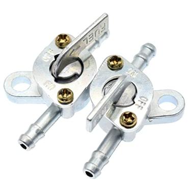 Imagem de Royitay 2 peças de válvula de torneira de tanque de combustível de 6 mm Petcock para quadriciclo ATV Dirt Bike Pit Quad 50cc 70cc 90cc 100cc 110cc 125cc 140cc 150cc ATV Dirt Bike Pit