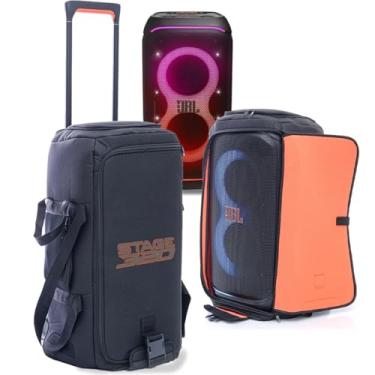 Imagem de Bolsa Case Bag Capa Triboshop Para Jbl Partybox Stage 320 Premuim Exclusive Completa Anti Impacto Prova D'Agua