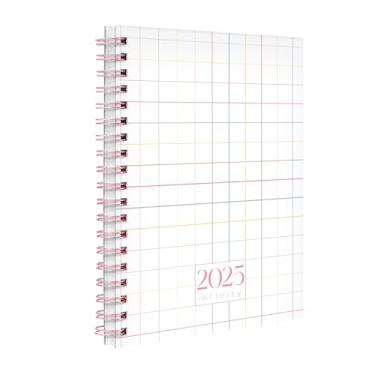 Imagem de Agenda 2025 Planner Semanal Infinity Linhas Rosa