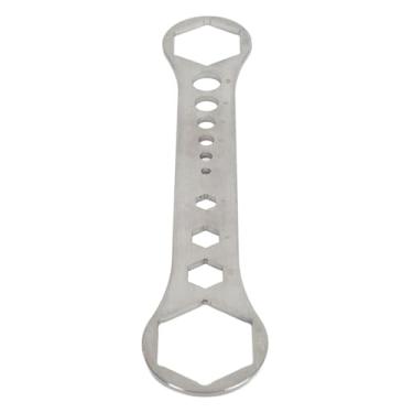 Imagem de Chave Pneumática de Capa de Garfo, Chave de Garfo Dianteira de Bicicleta Portátil de Aço Inoxidável de Alta Resistência para Mountain Bike (24‑26 mm/0,94‑1,02 pol.)