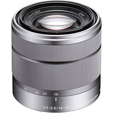 Imagem de Sony Lente Alpha SEL1855 E-mount 18-55 mm F3.5-5.6 OSS (Prata)