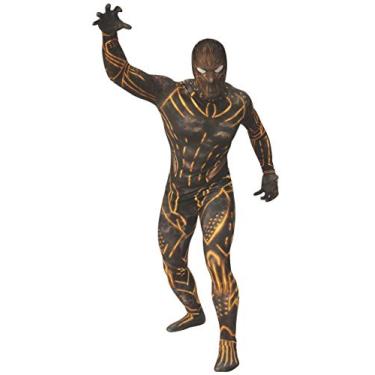 Imagem de Rubie's Terno masculino Marvel: filme Pantera Negra Erik Killmonger 2ª pele, Cor: como mostrado, Large