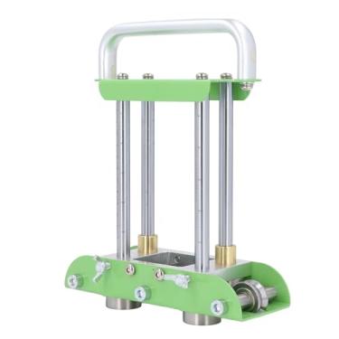 Imagem de Dobrador de Chapa Metálica de 2 Estações, Versão Leve, Máquina Dobradeira de Rolo Com ângulo de 0-90 Graus para Fazer Dobramento e Desviador de Chuva para Vários Telhados de Metal