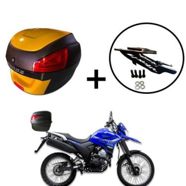 Imagem de Baú Bauleto 29 Litros Awaproos + Suporte Lander 250 2019+, Dourado