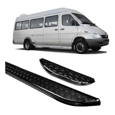 Imagem de Estribo Sprinter 313 Par Chapa Preto - HOZZ