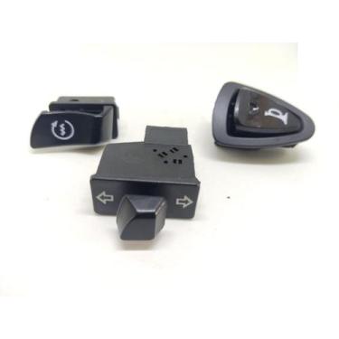 Imagem de Conjunto 3 Interruptores Botao Chave Buzina Pisca e Partida Honda Pcx 