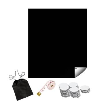 Imagem de YWJLQH Cortina Blackout, Persiana Blackout, Tratamento de Janela, Cortina Blackout Portátil para Quarto/quarto de Bebê/hotel, 145cmx100cm