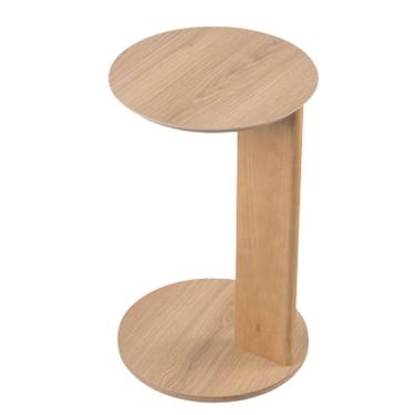 Imagem de Mesa Apoio Sofa Chanfrada Pe Madeira Hanover 28020 Artesano